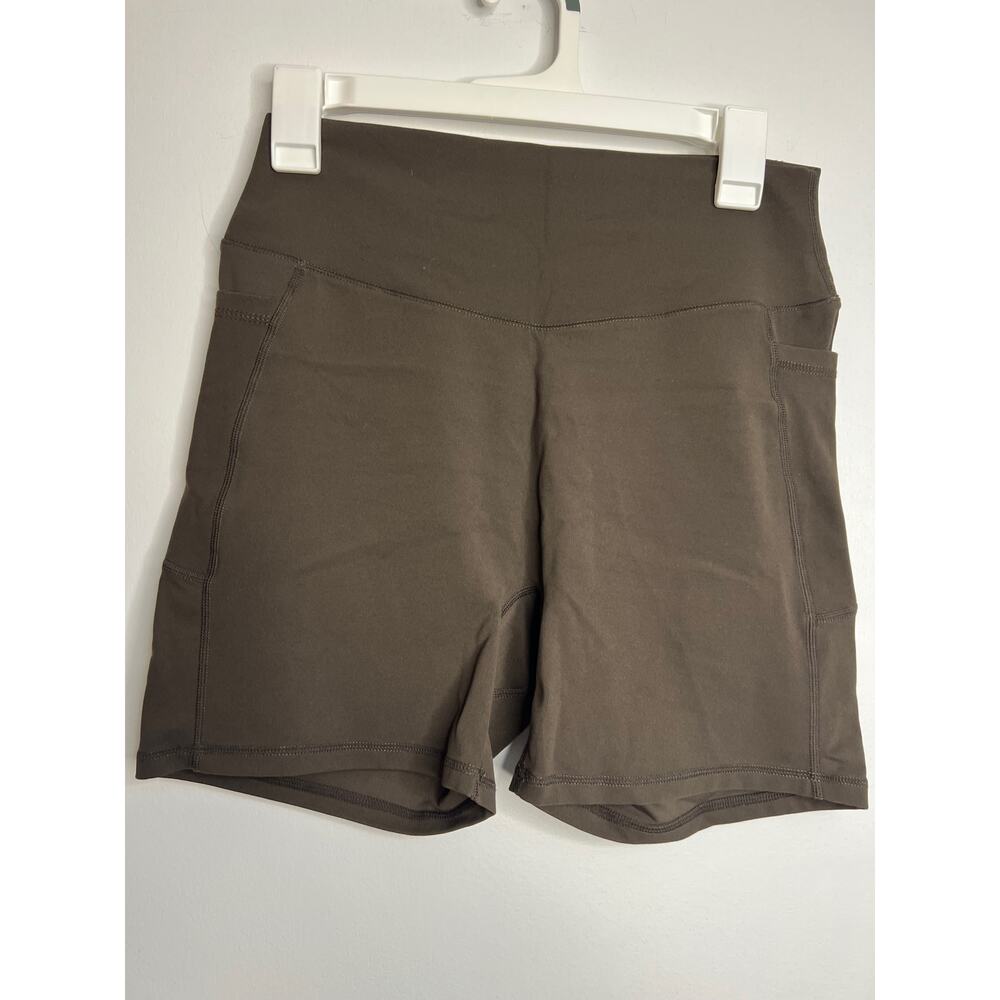 Womens Size Medium Brown Bike Shorts NNT